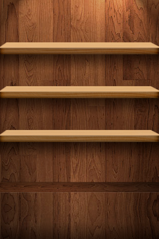 Iphone Wallpaper Bookshelf Bitten By Design