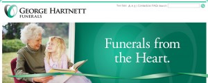 George Hartnett Funerals Website Header