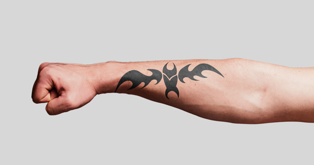 Tribal Tattoo Design - Bat