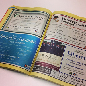 Yellow Pages Ad sample