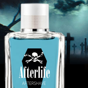 Afterlife Aftershave – A Cologne specifically made for the Undead